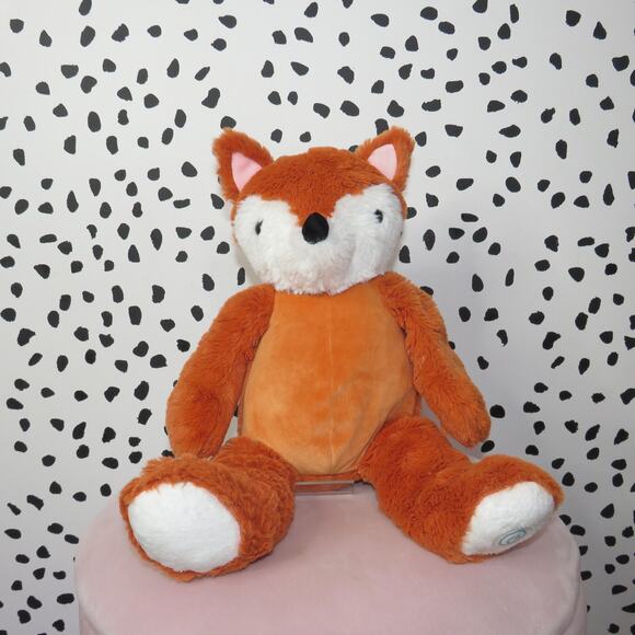 Health Touch Huggable Vibration Orange Fox Plush Stuffed Animal - Picture 1 of 4